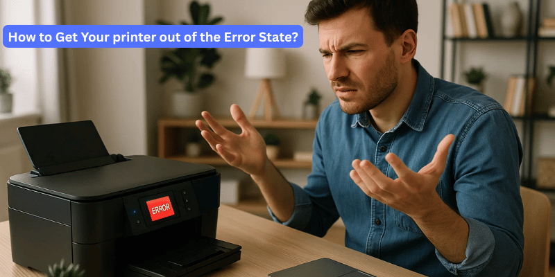 How to Get Your printer out of the Error State?