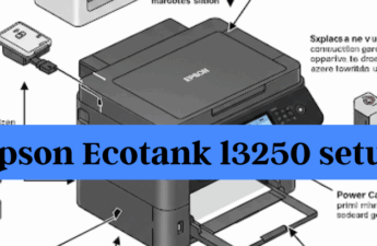 Epson Ecotank l3250 setup