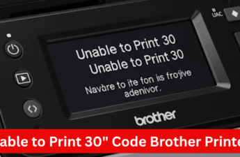 Unable to Print 30" Code Brother Printer?