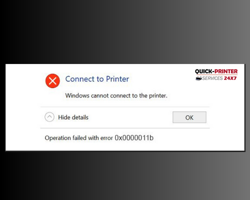 Windows Cannot Connect to Printer