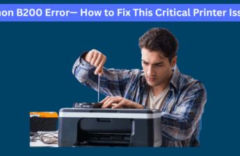 canon B200 Error