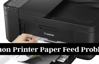 Canon Printer Paper Feed Problem