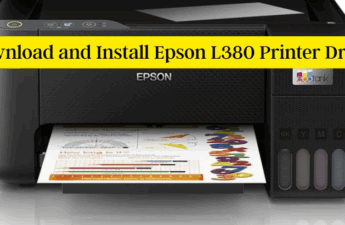Download and Install Epson L380 Printer Driver