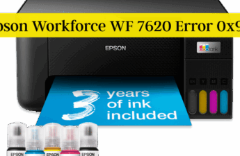 Epson Workforce WF 7620 Error 0x9A