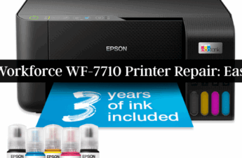Epson Workforce WF-7710 Printer Repair: Easy Fixes