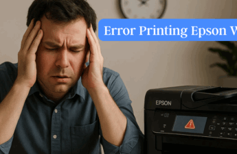 Error Printing Epson WF-3640