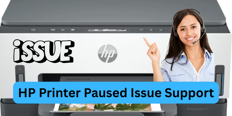 HP Printer Paused Issue