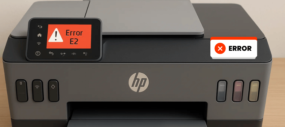 HP Smart Tank Error E2: How to Fix It Quickly