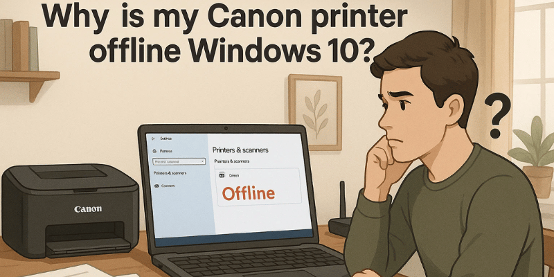 Why is my Canon printer offline Windows 10