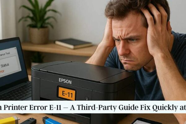 Epson Printer Error E-11 – A Third-Party Guide Fix Quickly at Home
