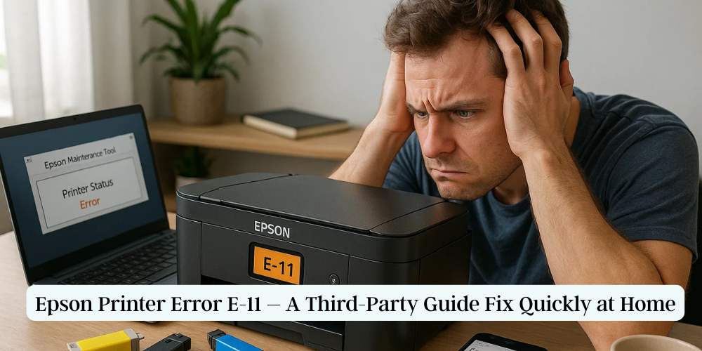Epson Printer Error E-11 – A Third-Party Guide Fix Quickly at Home