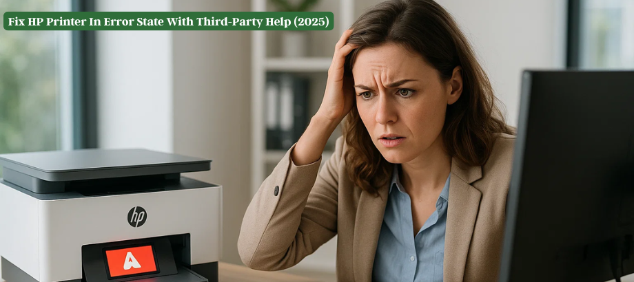 Fix HP Printer In Error State With Third-Party Help (2025)