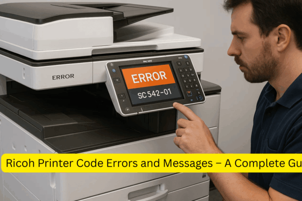 Ricoh Printer Code Errors and Messages