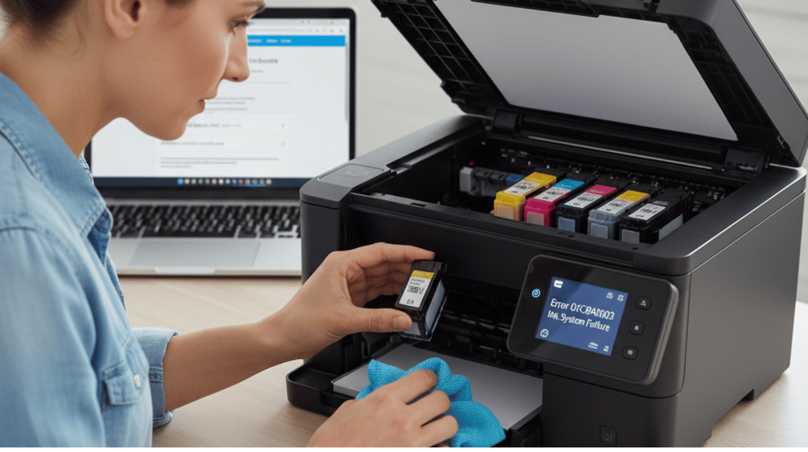 Fixing HP Printer Error 0xC19A0003