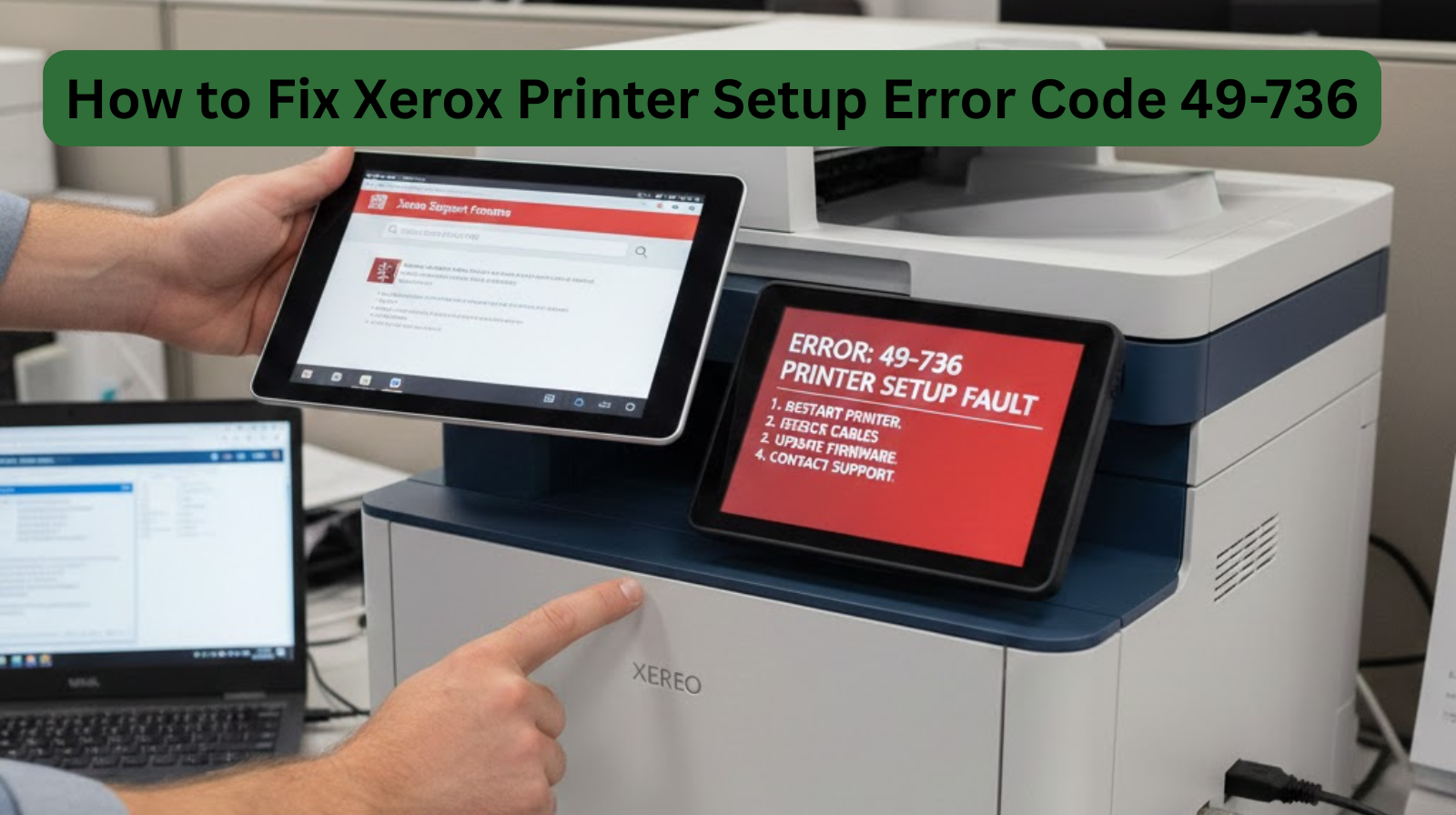 How to Fix Xerox Printer Setup Error Code