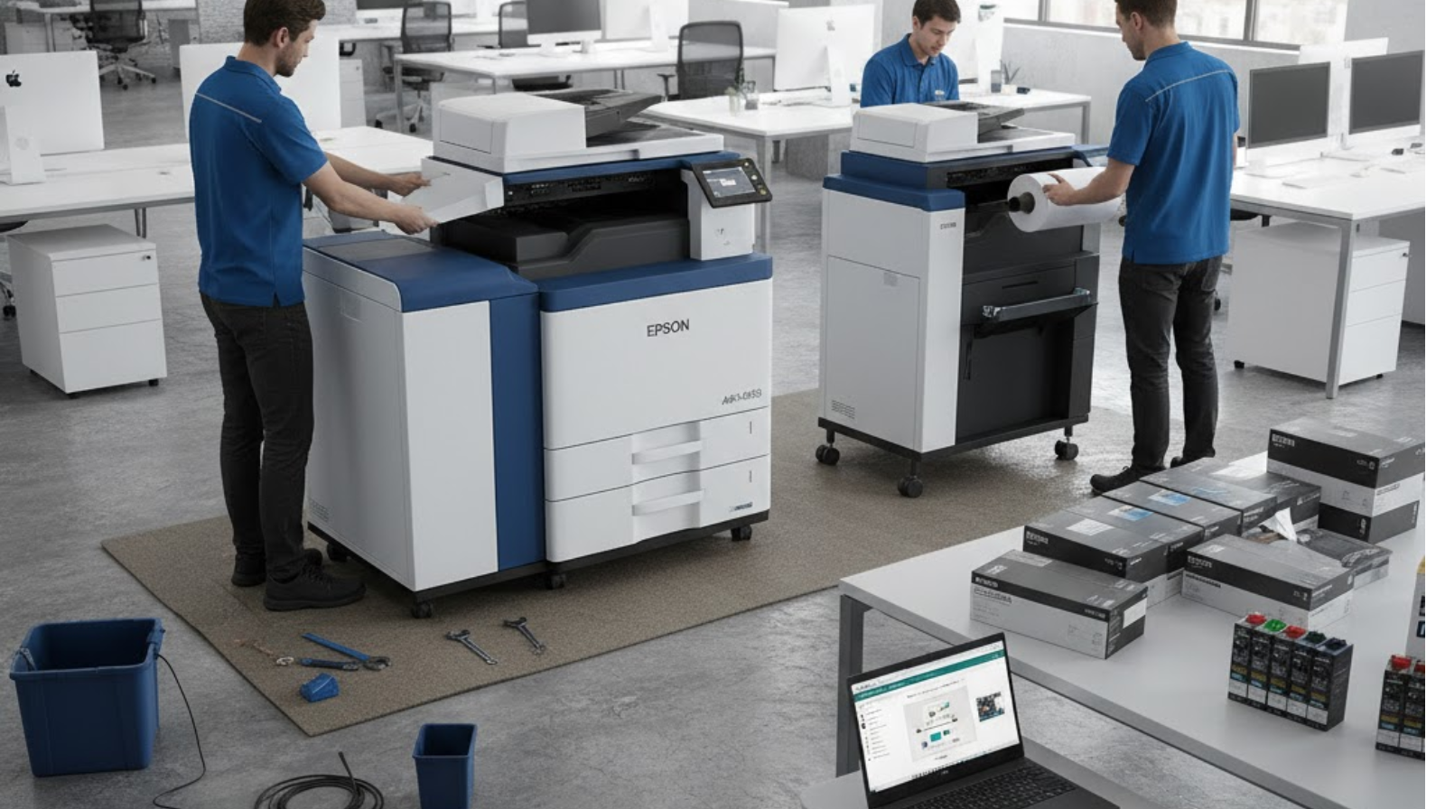 How to Set Up Your Epson AM-C4000