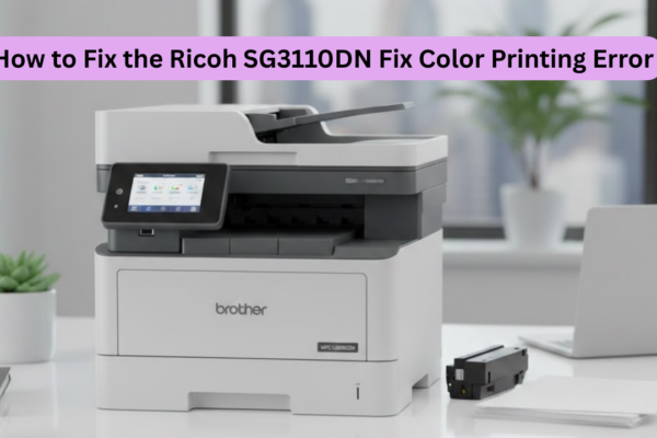 How to Fix the Ricoh SG3110DN Fix Color Printing Error